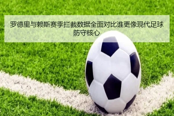 罗德里与赖斯赛季拦截数据全面对比谁更像现代足球防守核心